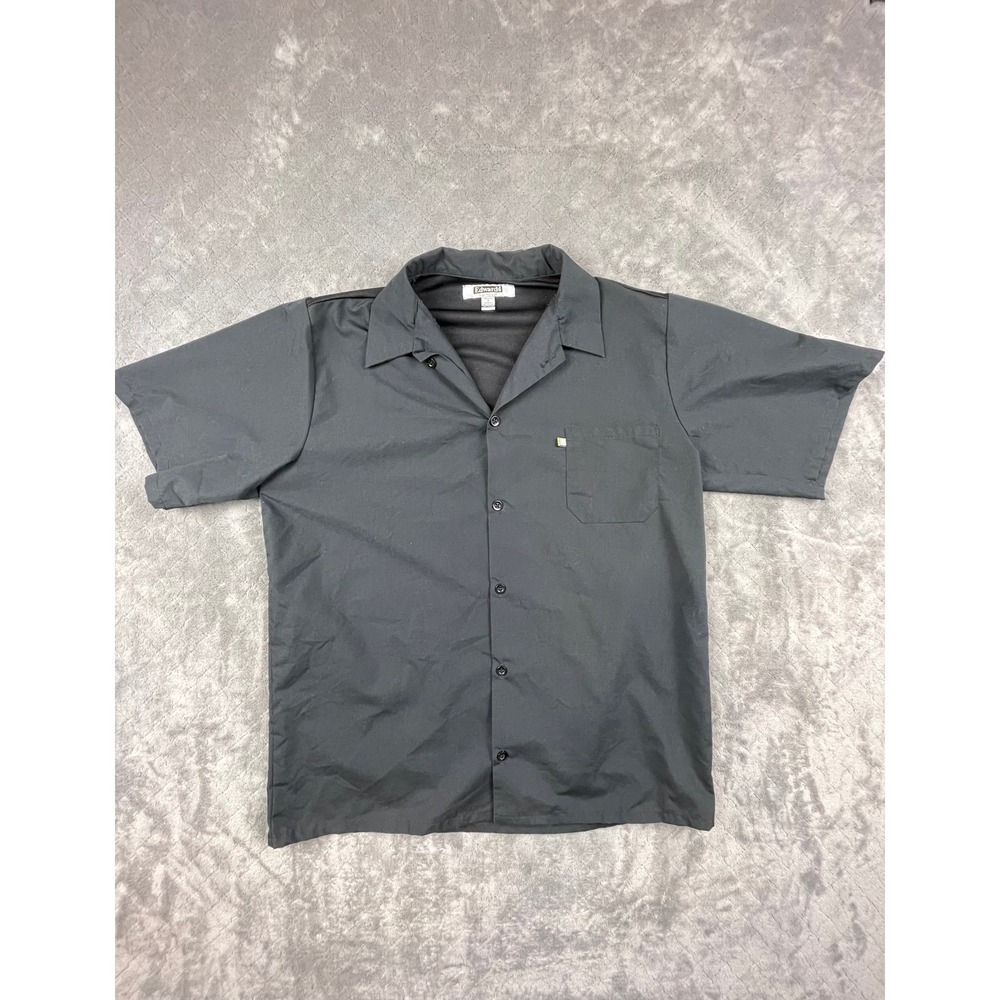 Edwards Work Shirt Short Sleeve Black TUFF-TESTED Unisex Size S
